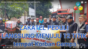 Read more about the article Pasca Gempa Cianjur & Kegiatan ZAKATEL