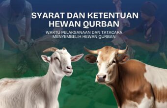 SYARAT DAN KETENTUAN HEWAN QURBAN, WAKTU PELAKSANAAN DAN TATACARA MENYEMBELIH HEWAN QURBAN