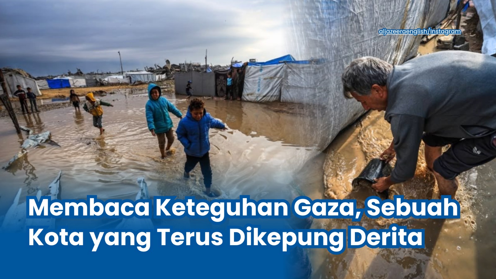 Wahai Umat Manusia, Palestina Masih Dilanda Krisis