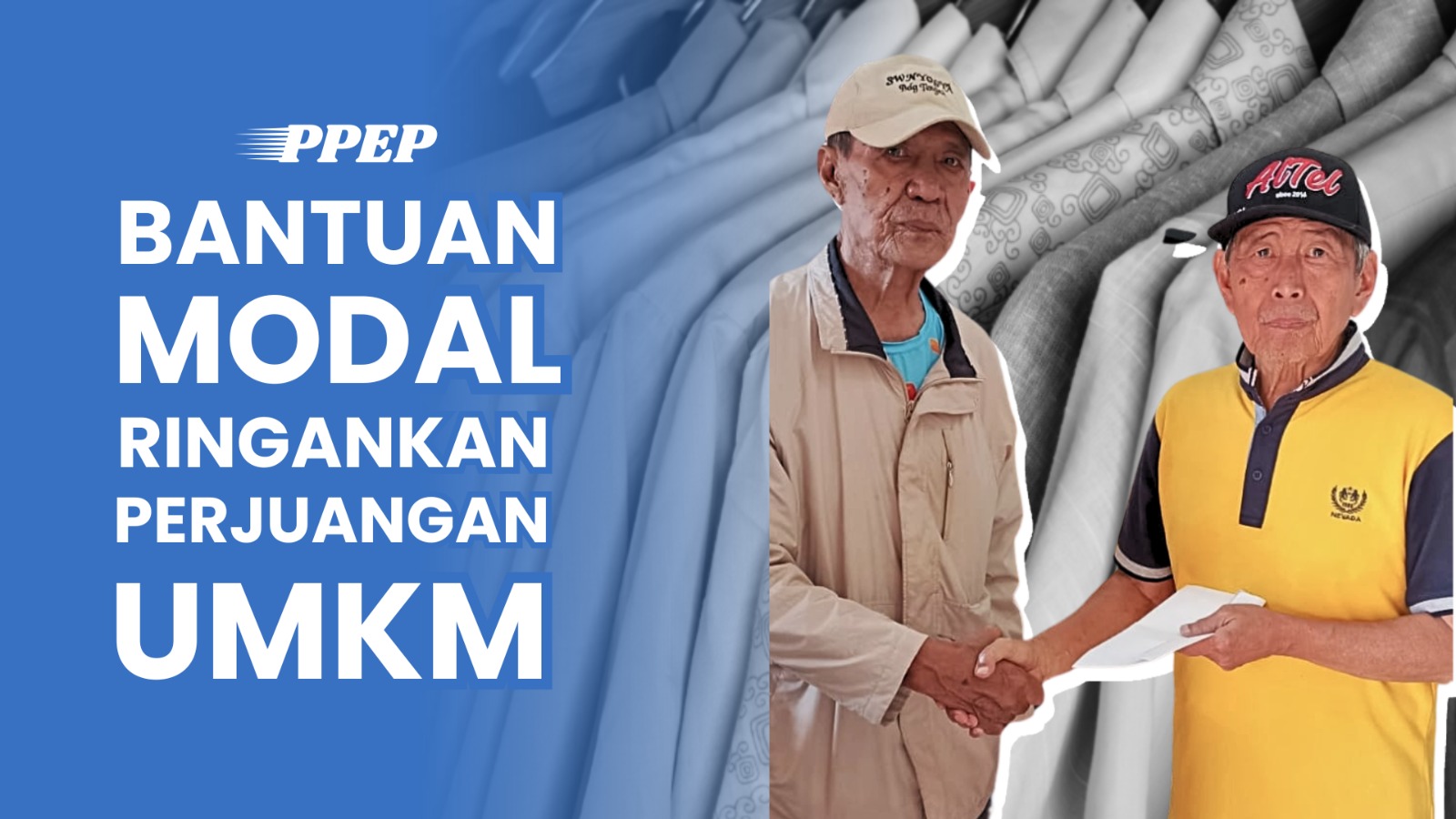 Zakatel Salurkan Modal Usaha Konveksi Baju untuk Pensiunan di Bandung Tengah