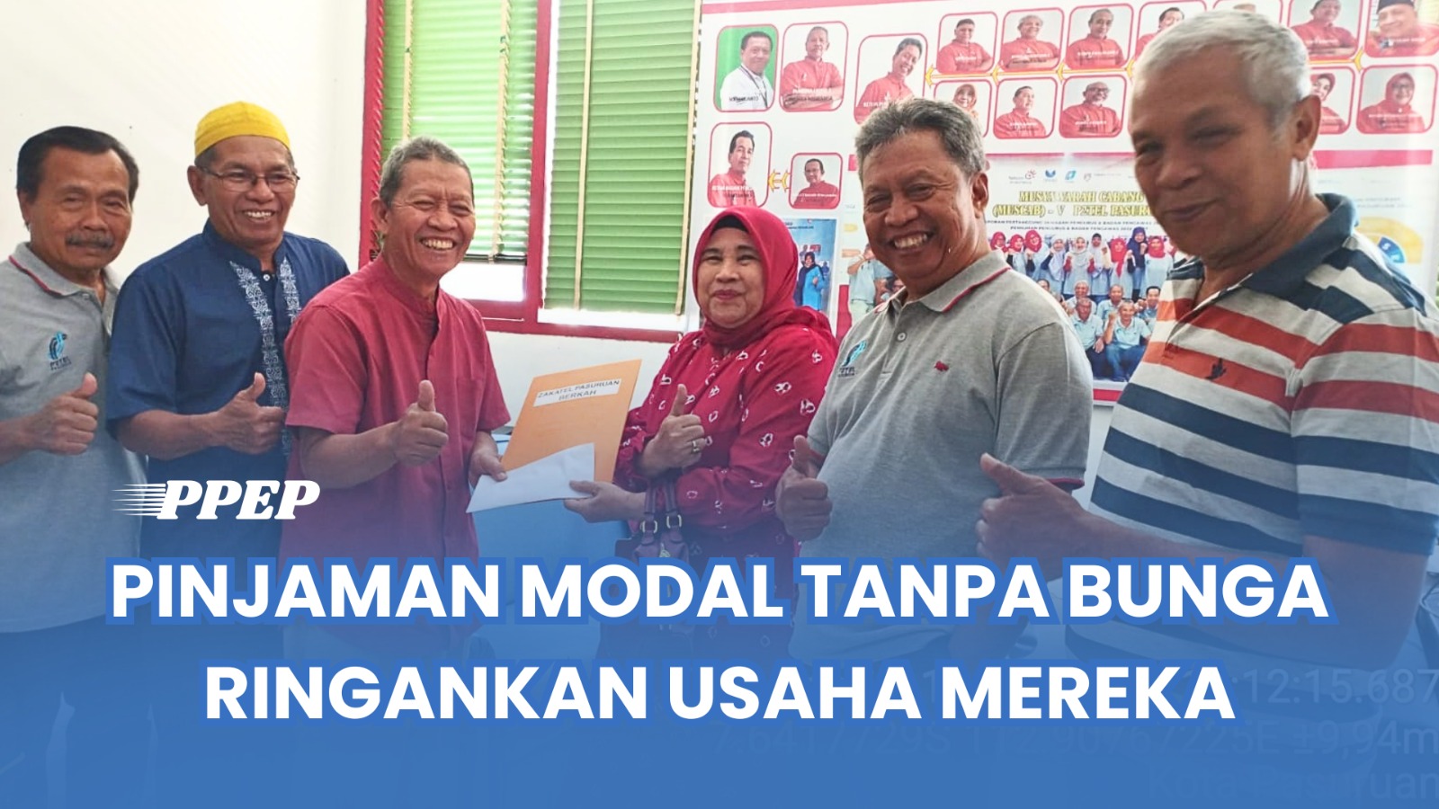 Zakatel Salurkan Bantuan Modal Usaha Butik kepada Pensiunan Dhuafa