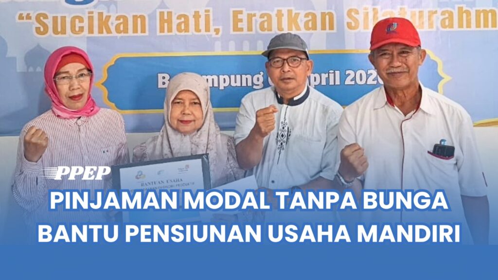 Zakatel Salurkan Bantuan Modal Usaha Warung Makan kepada Pensiunan Dhuafa